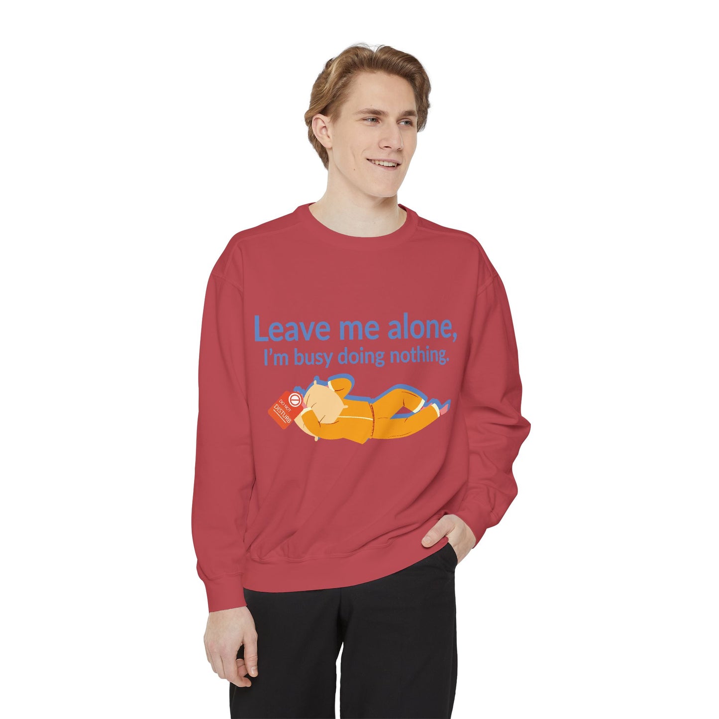 Cozy I'm Busy Doing Nothing Sweatshirt