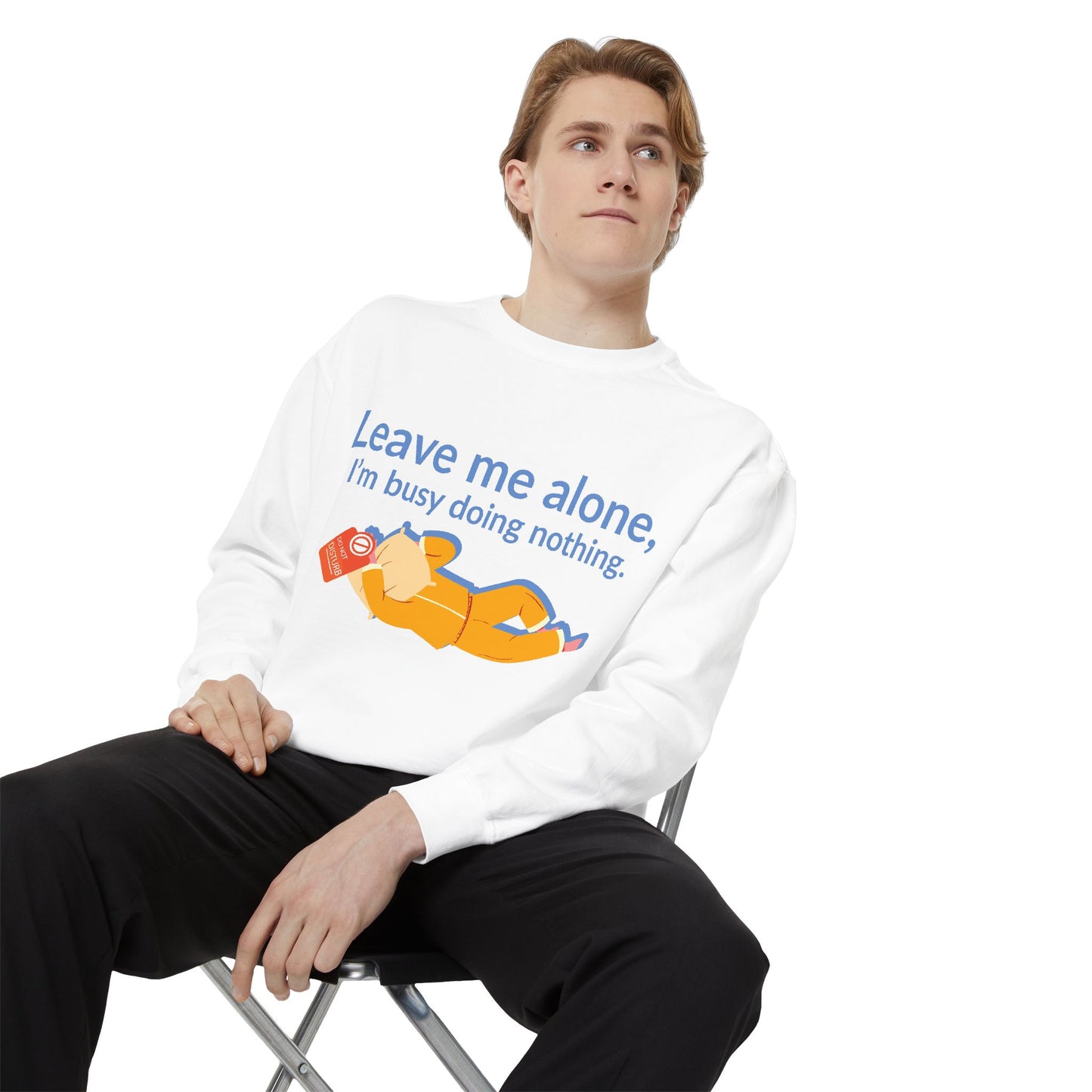 Cozy I'm Busy Doing Nothing Sweatshirt
