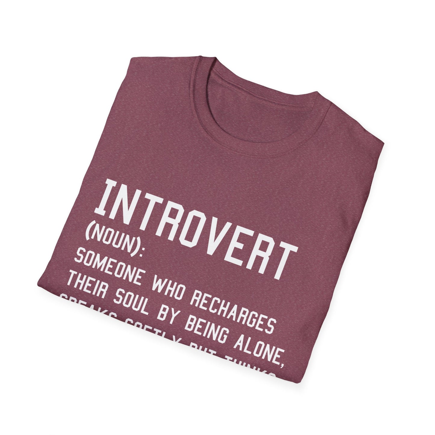 Casual Introvert Definition T-Shirt