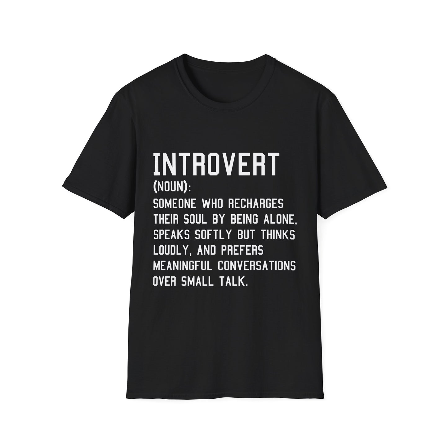 Casual Introvert Definition T-Shirt