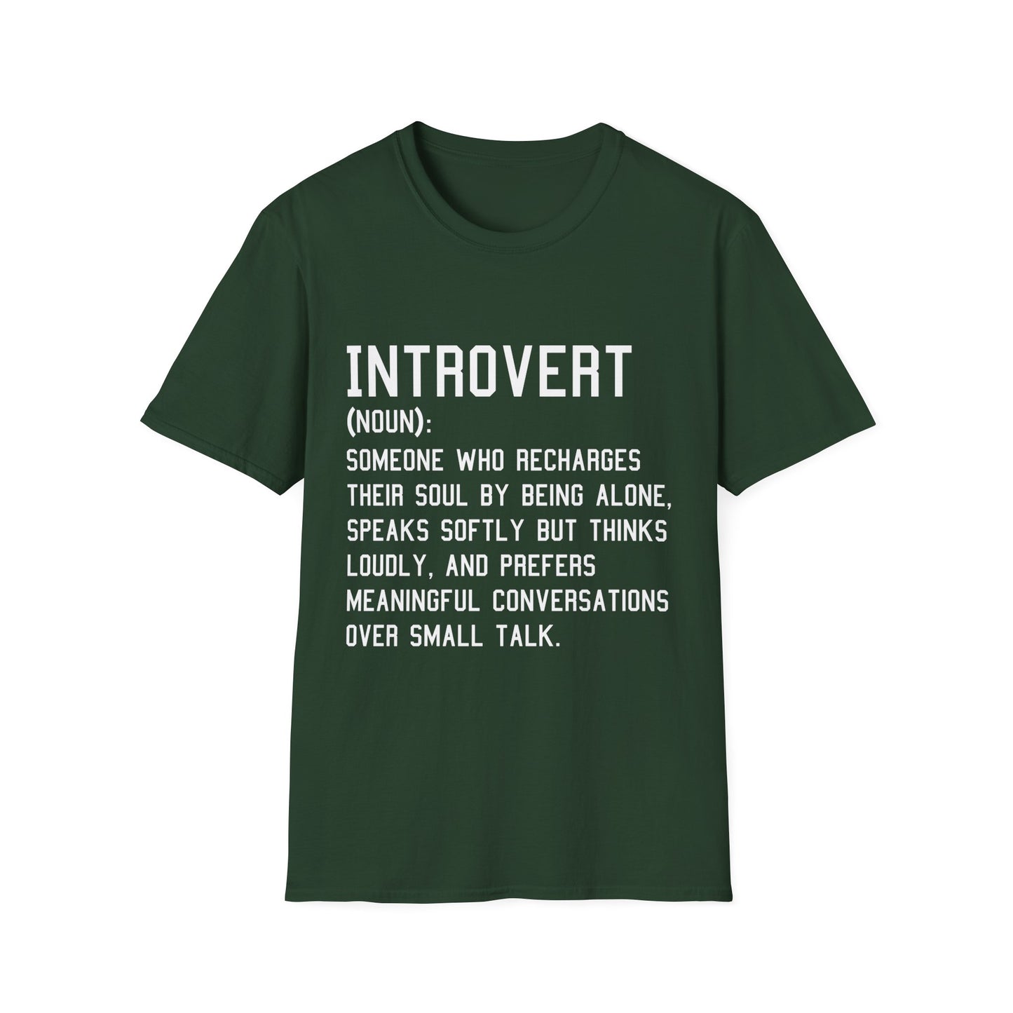 Casual Introvert Definition T-Shirt