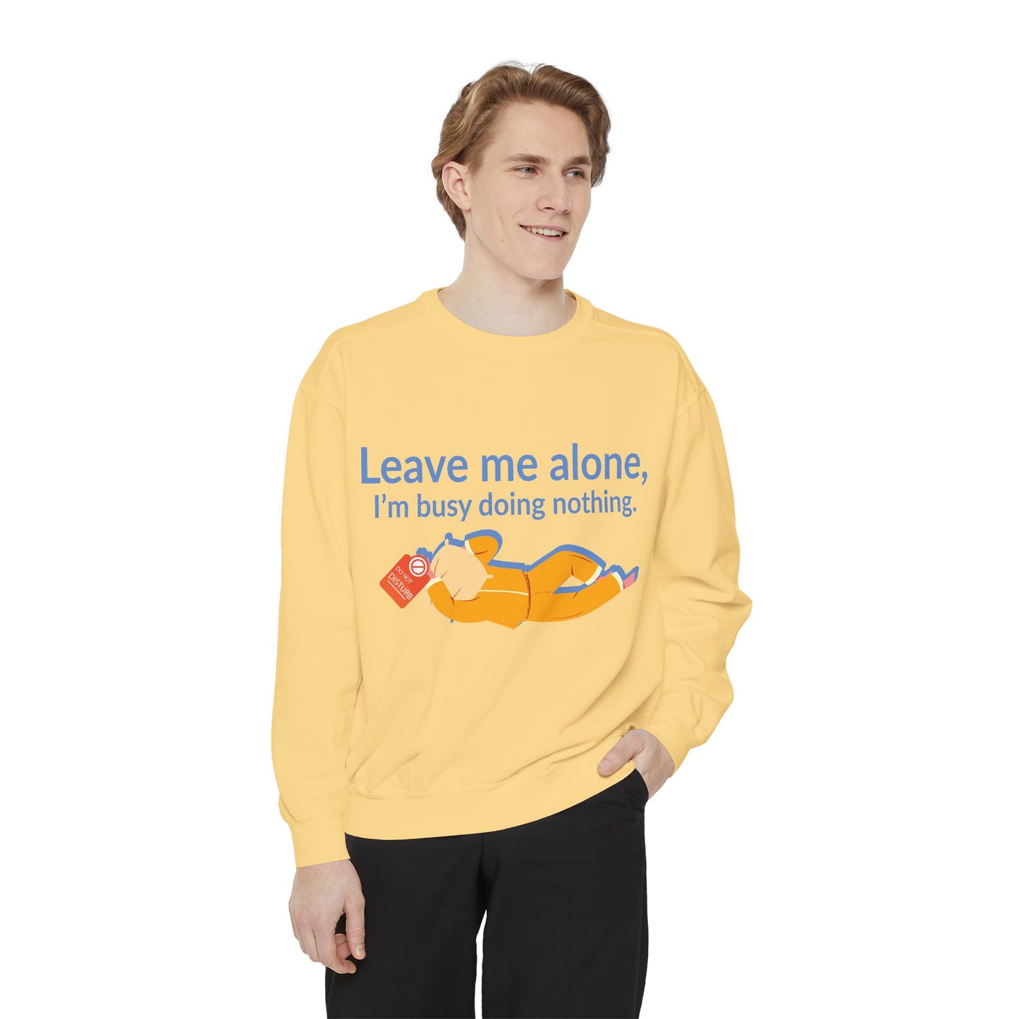 Cozy I'm Busy Doing Nothing Sweatshirt