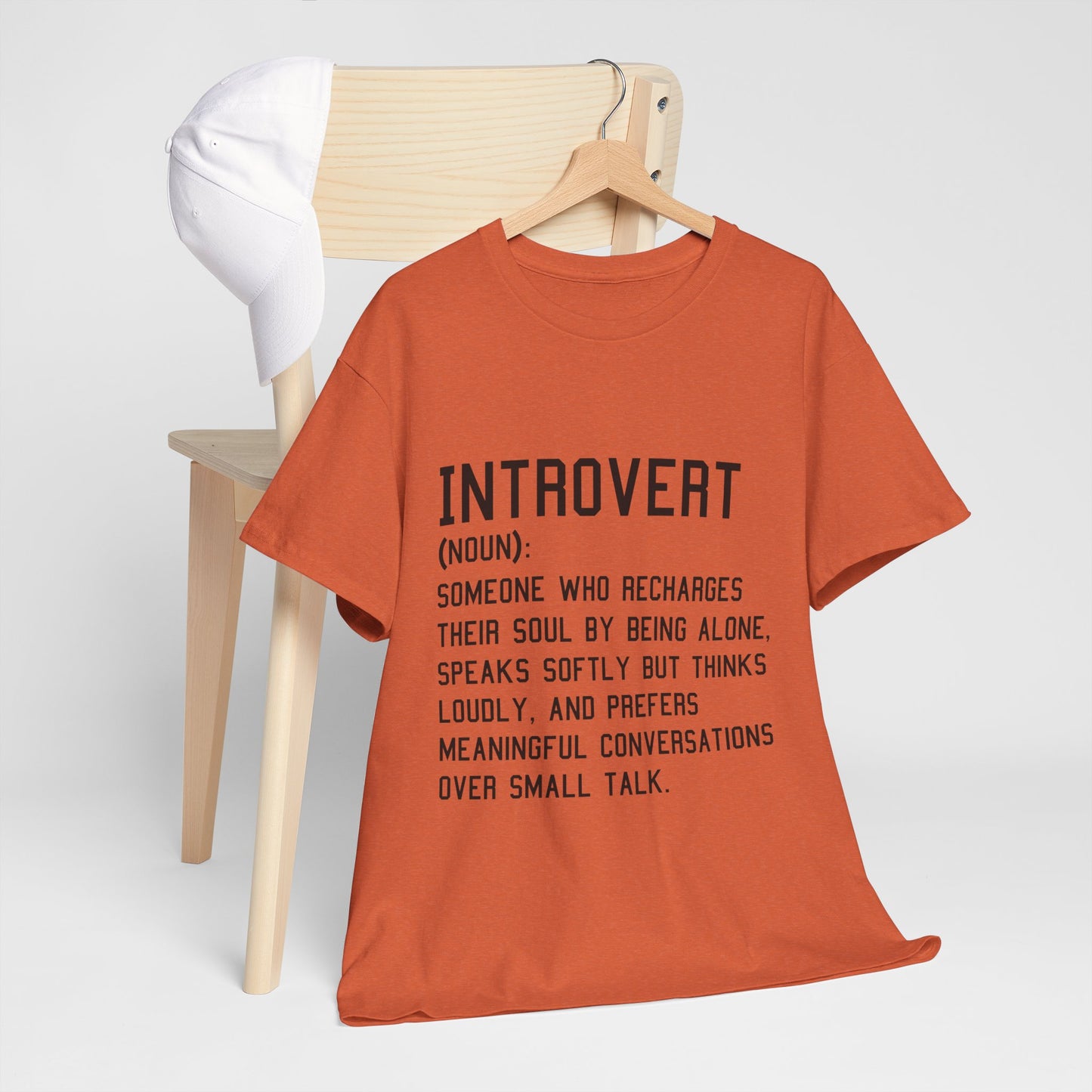 Casual Introvert Noun Definition Tee