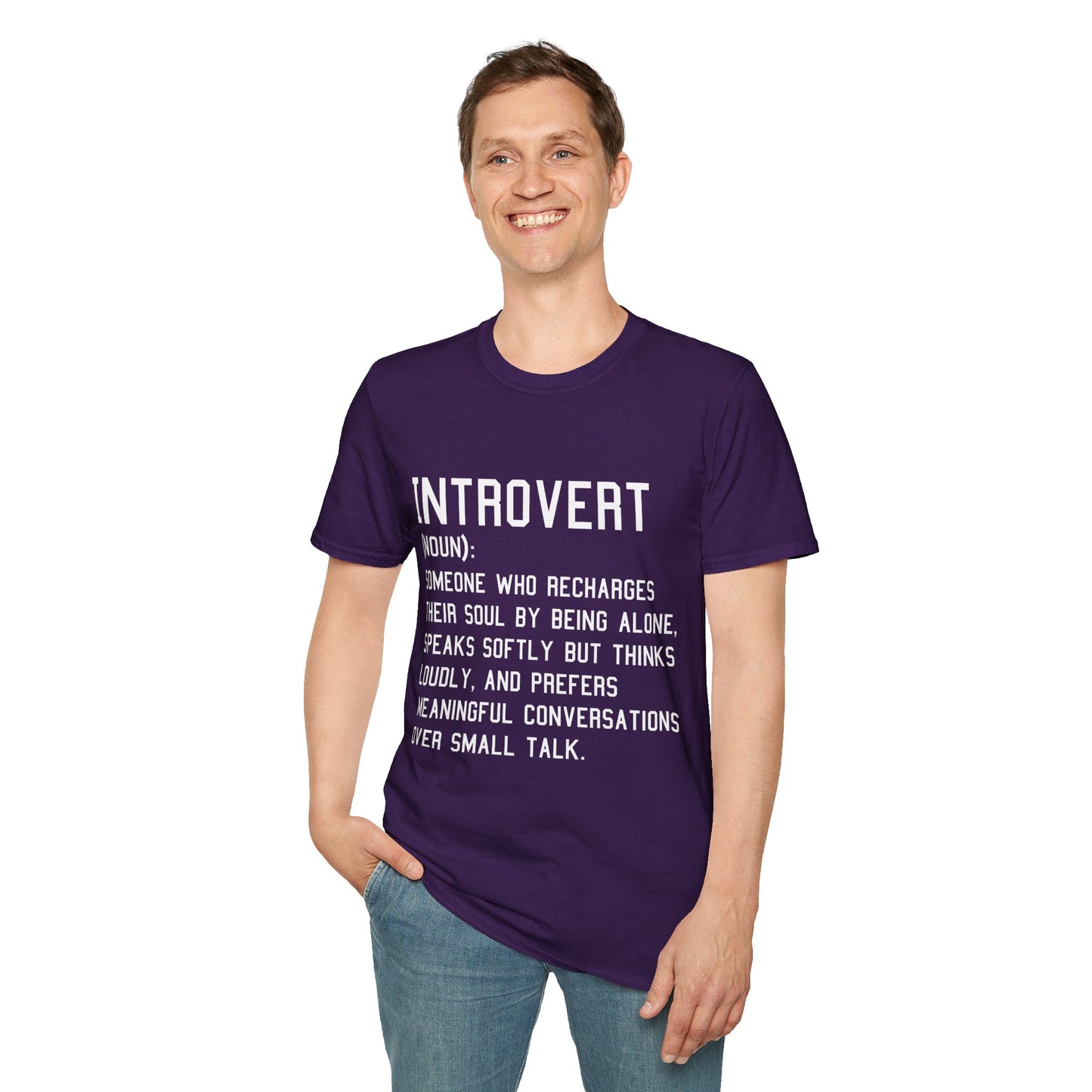 Casual Introvert Definition T-Shirt