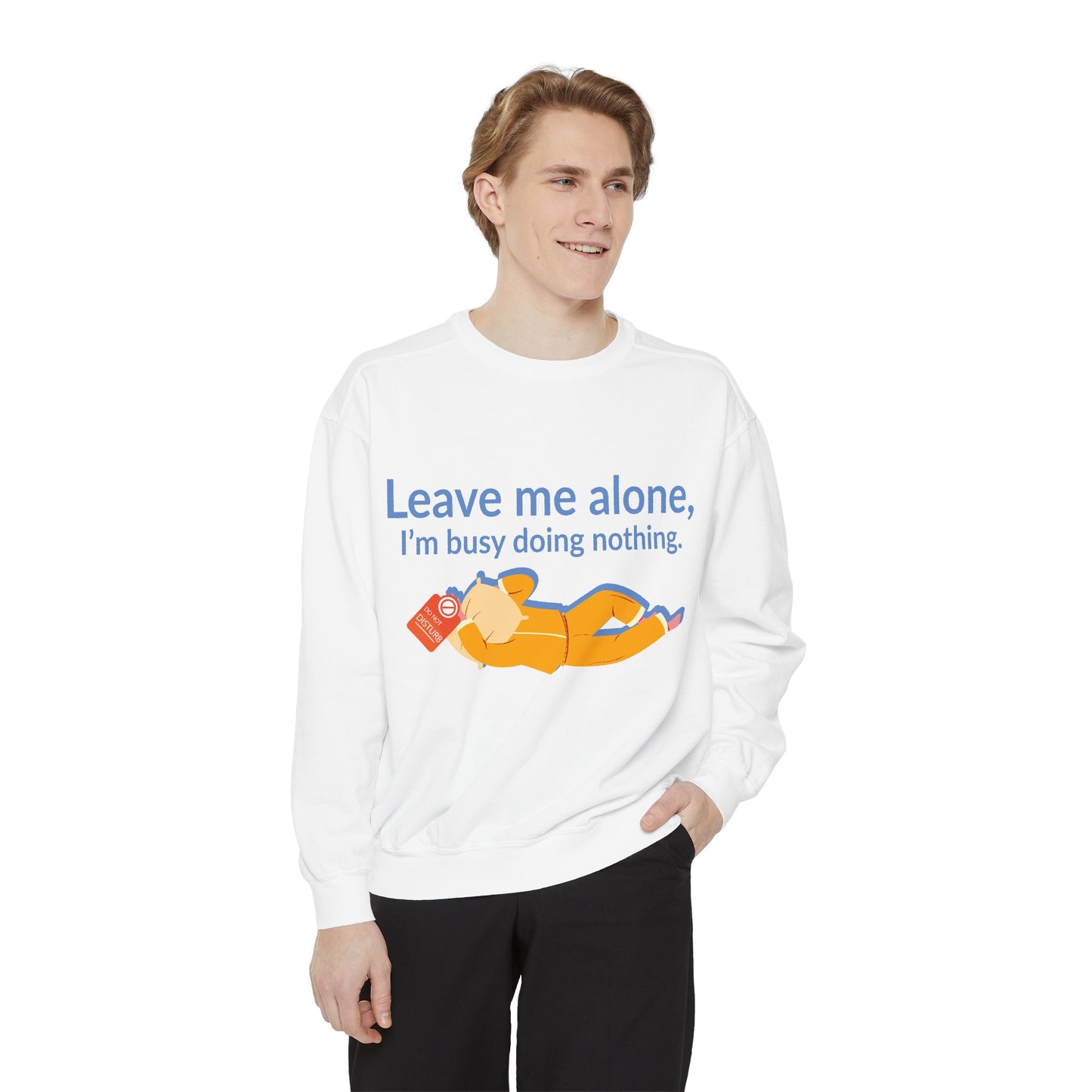 Cozy I'm Busy Doing Nothing Sweatshirt