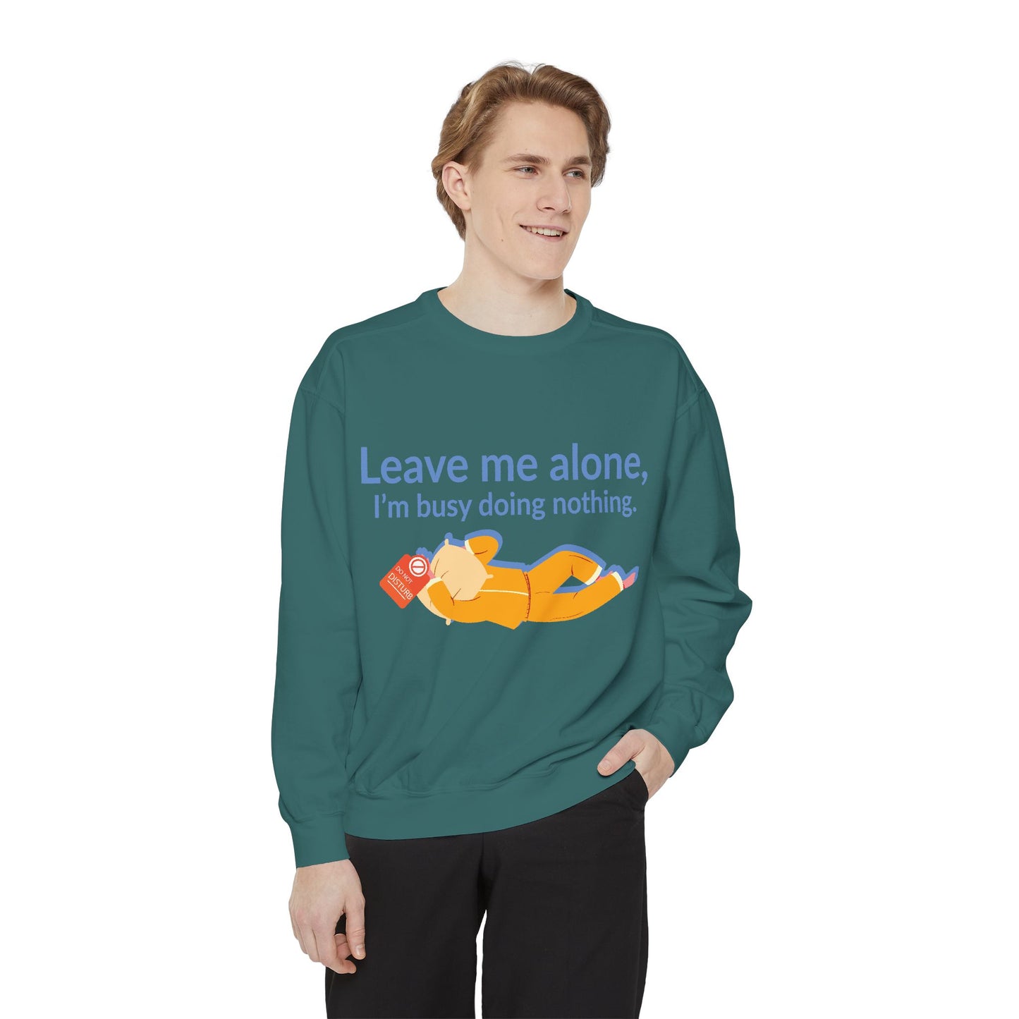 Cozy I'm Busy Doing Nothing Sweatshirt