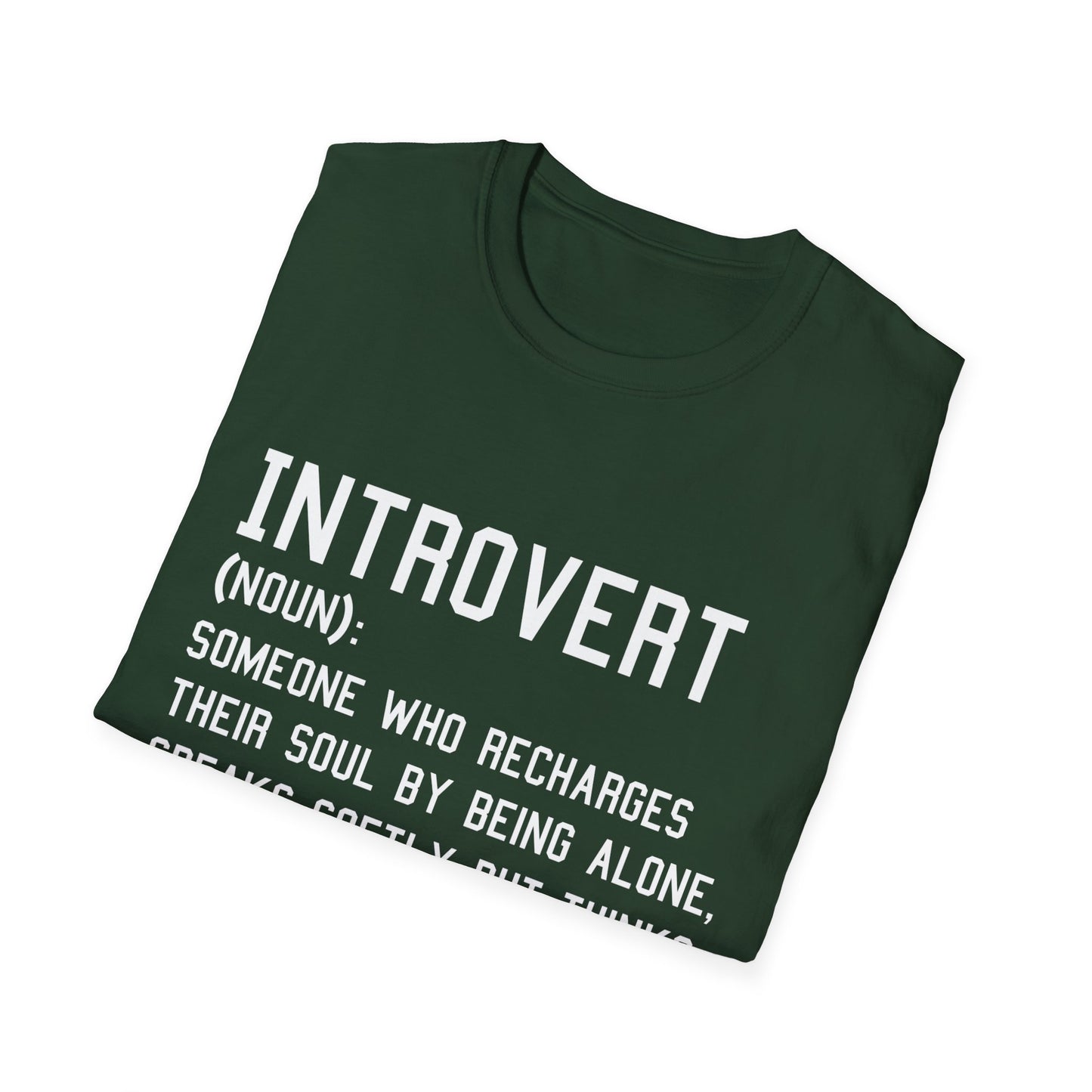 Casual Introvert Definition T-Shirt