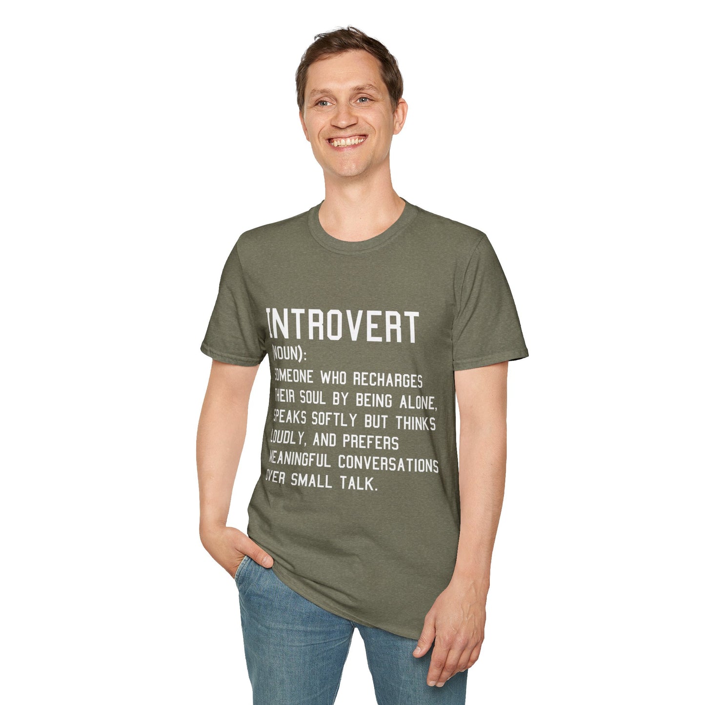 Casual Introvert Definition T-Shirt