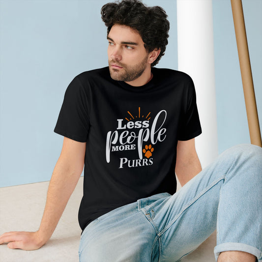 Less People More Purrs Unisex Print Shirt