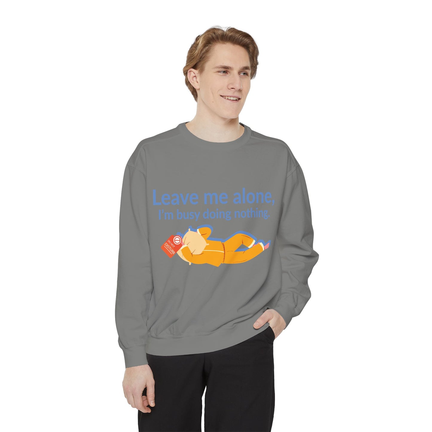Cozy I'm Busy Doing Nothing Sweatshirt