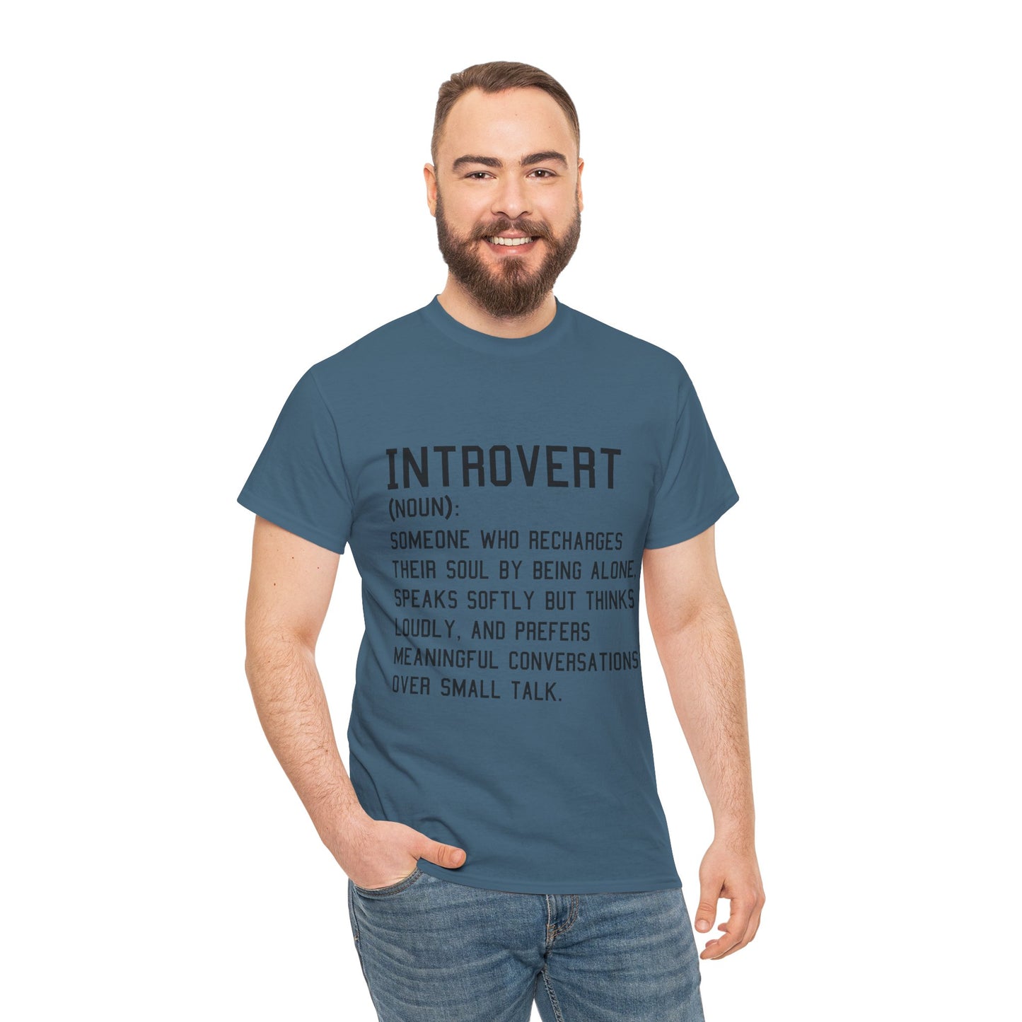 Casual Introvert Noun Definition Tee
