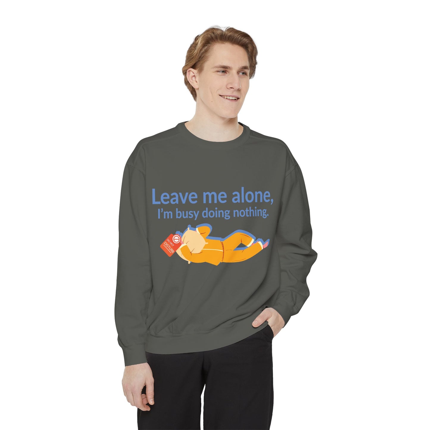 Cozy I'm Busy Doing Nothing Sweatshirt