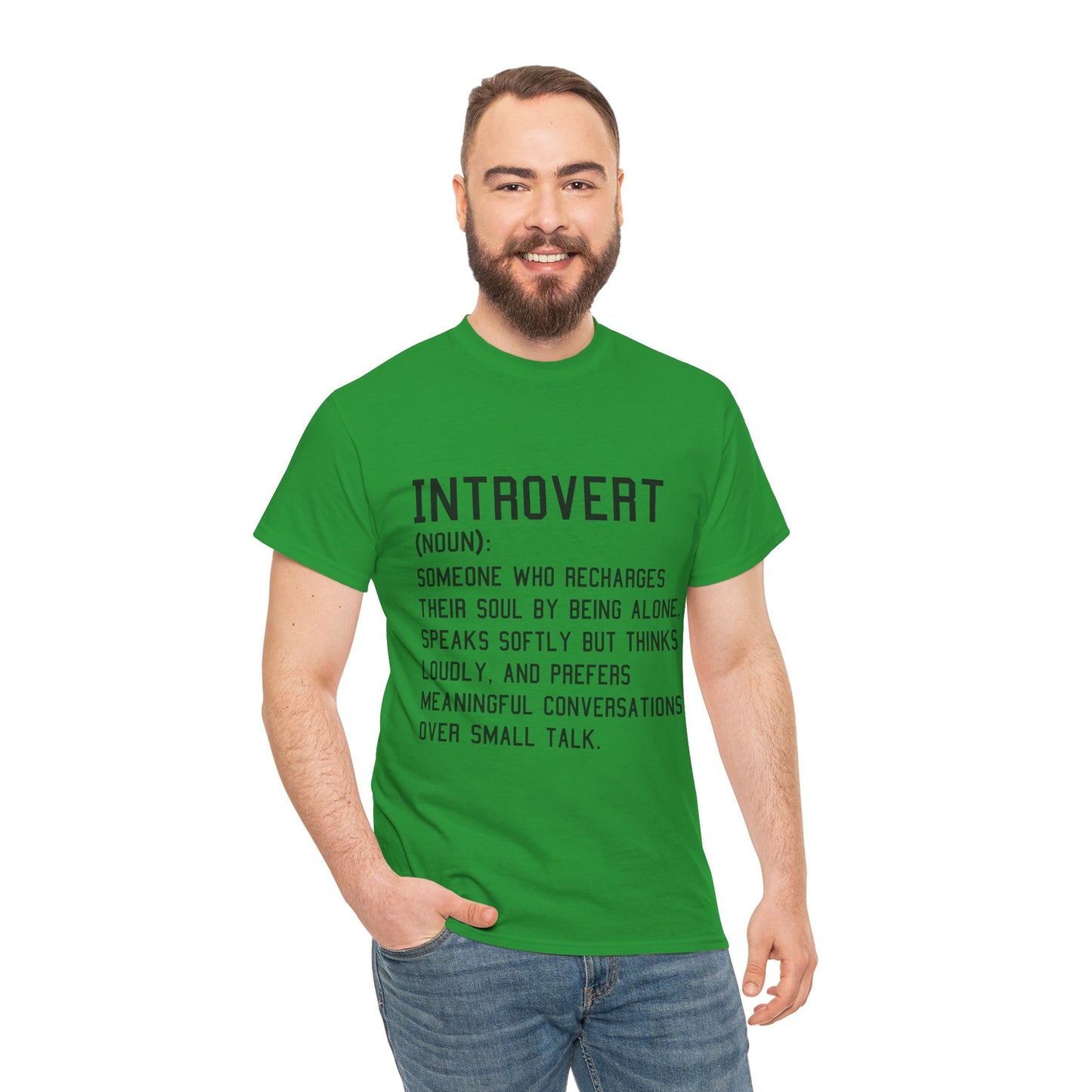 Casual Introvert Noun Definition Tee