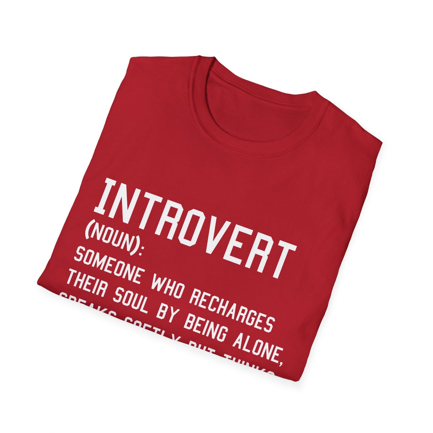 Casual Introvert Definition T-Shirt