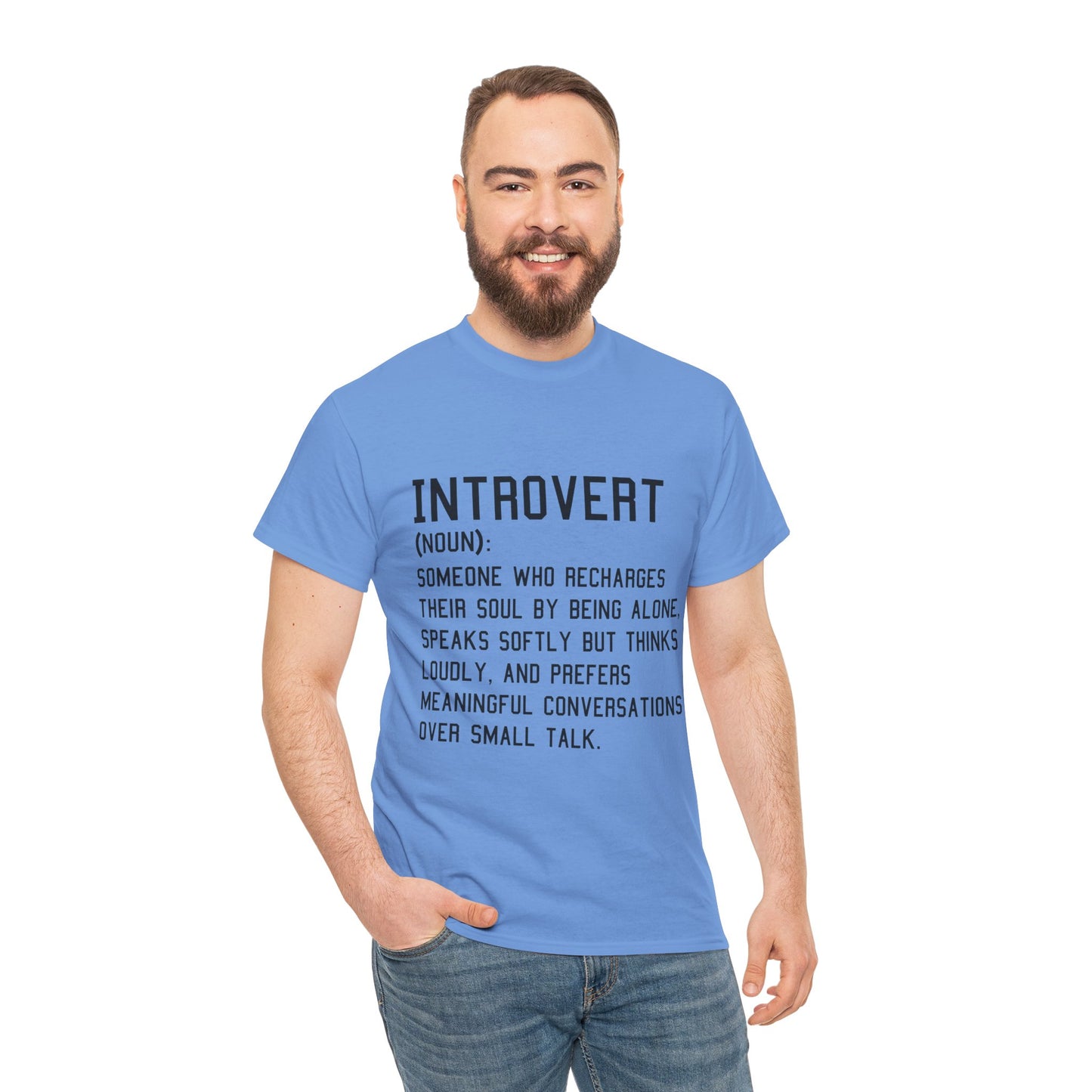 Casual Introvert Noun Definition Tee
