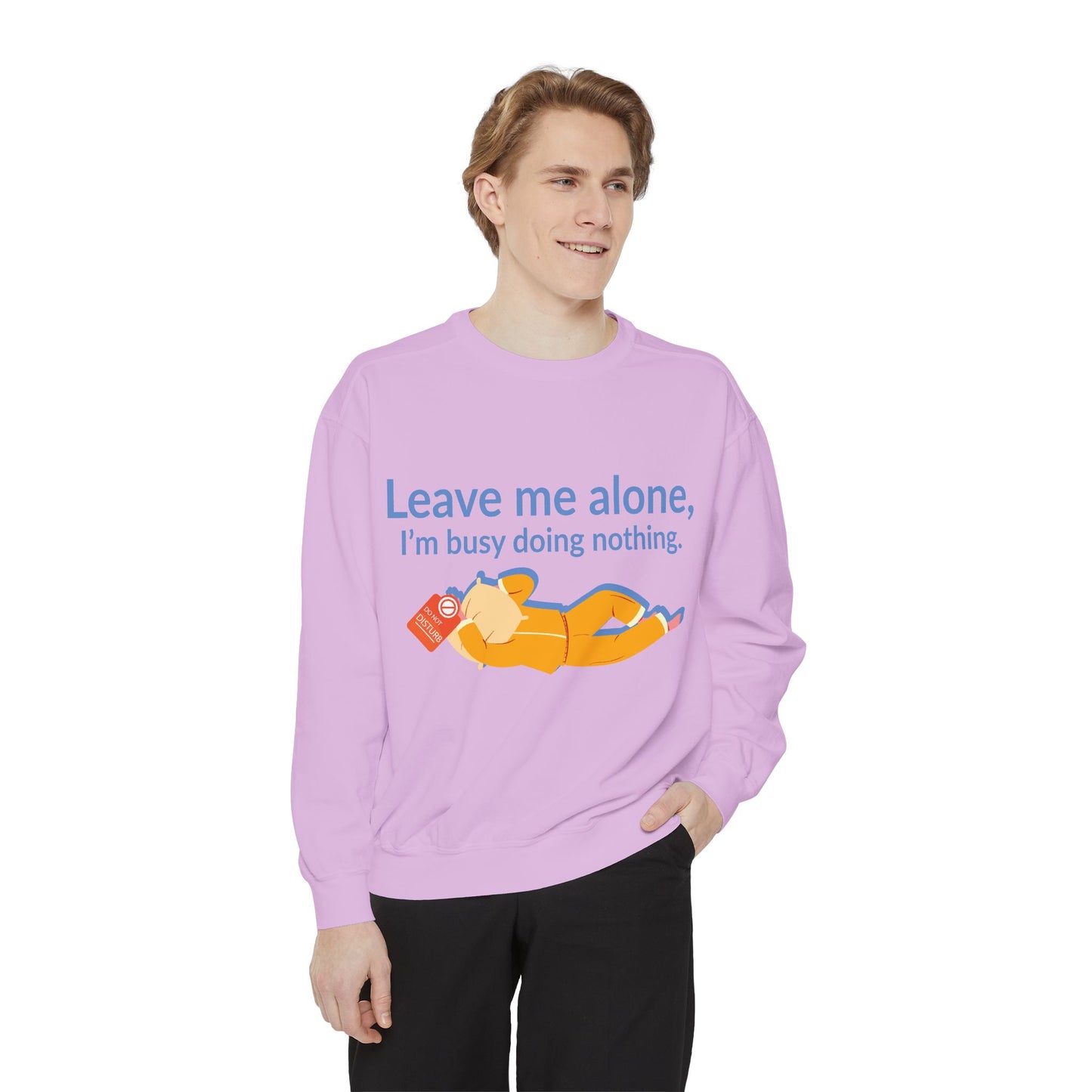Cozy I'm Busy Doing Nothing Sweatshirt