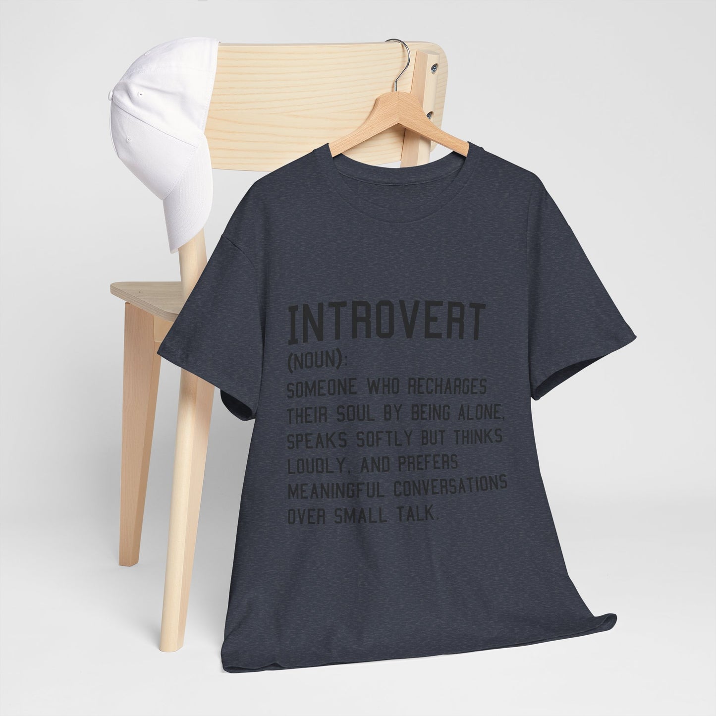 Casual Introvert Noun Definition Tee