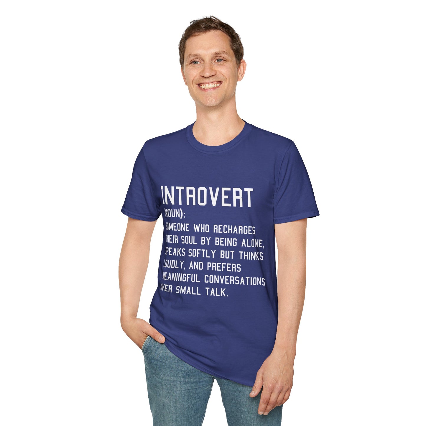 Casual Introvert Definition T-Shirt