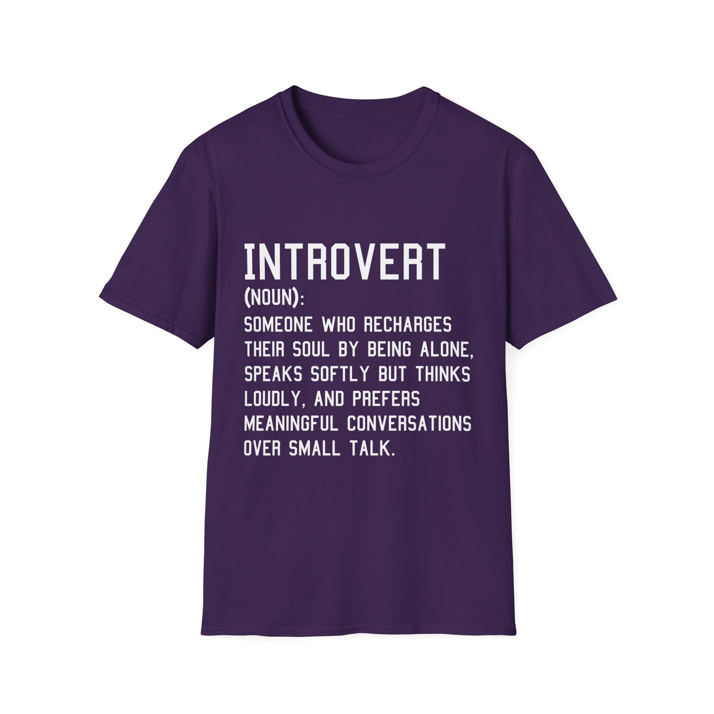 Casual Introvert Definition T-Shirt