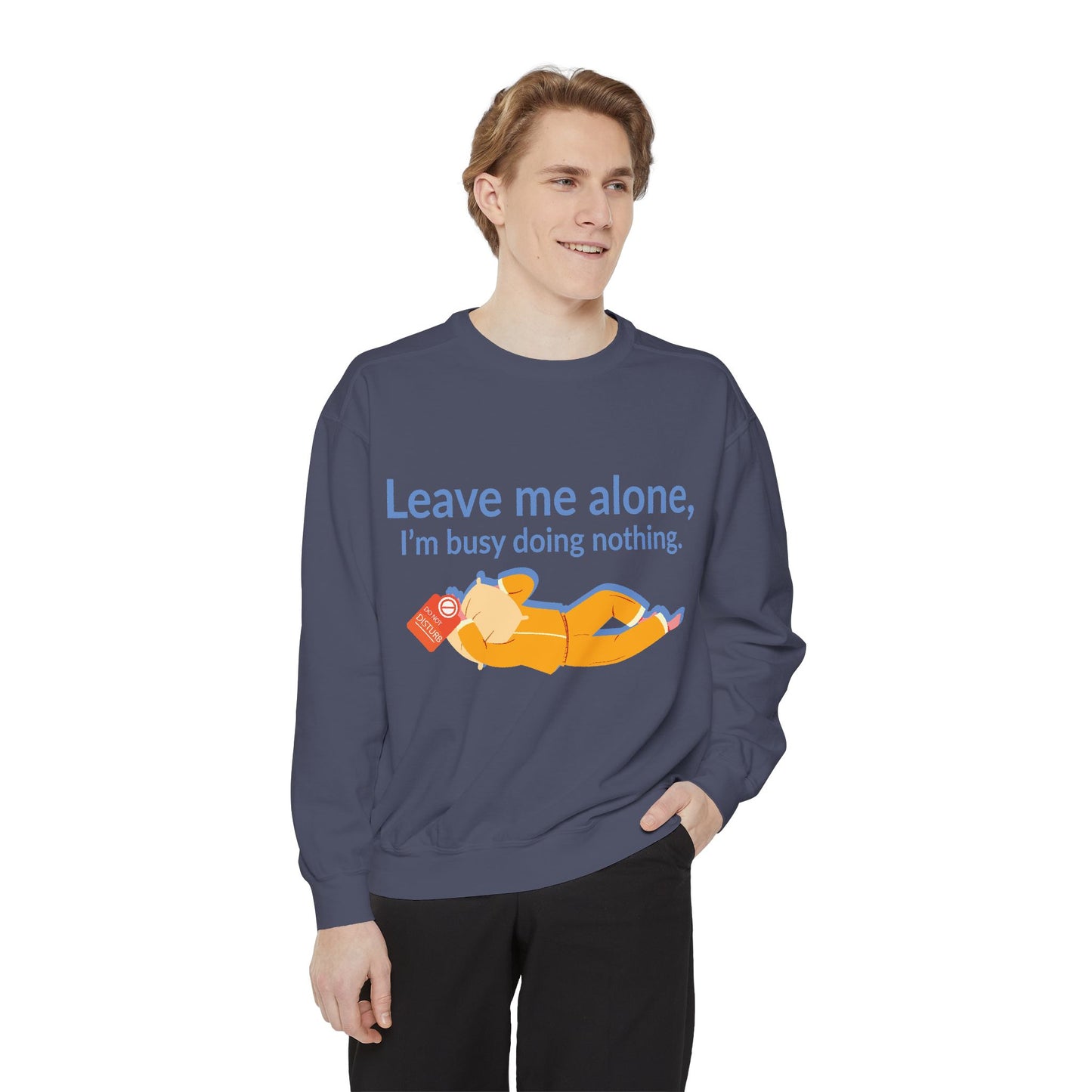 Cozy I'm Busy Doing Nothing Sweatshirt