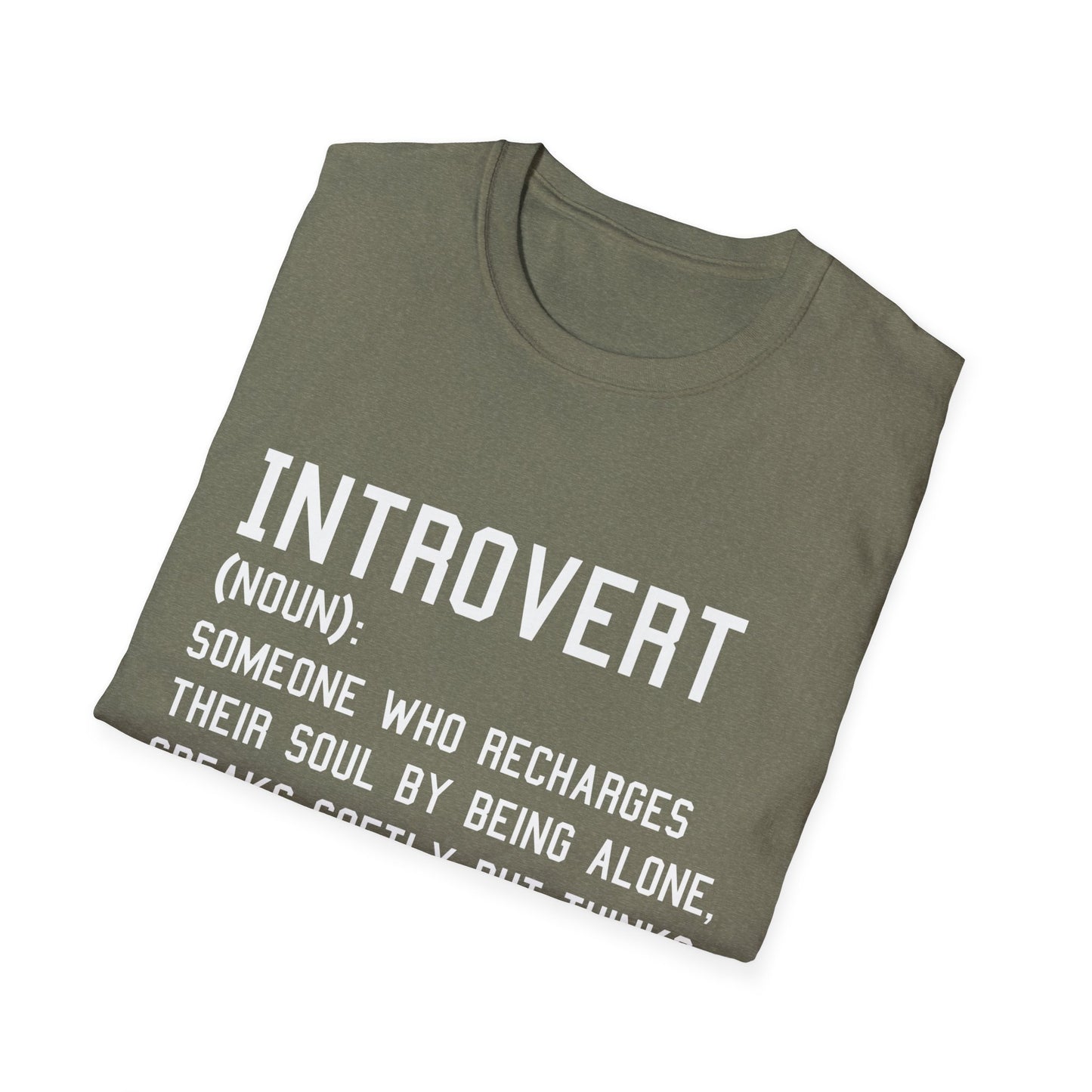 Casual Introvert Definition T-Shirt