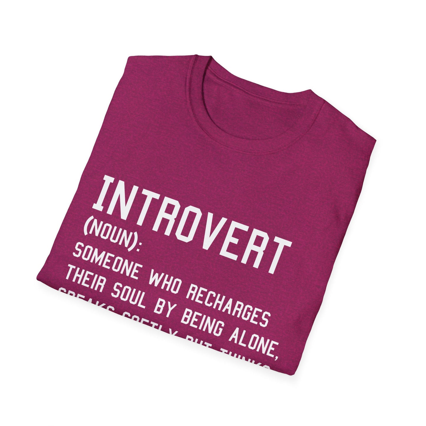 Casual Introvert Definition T-Shirt