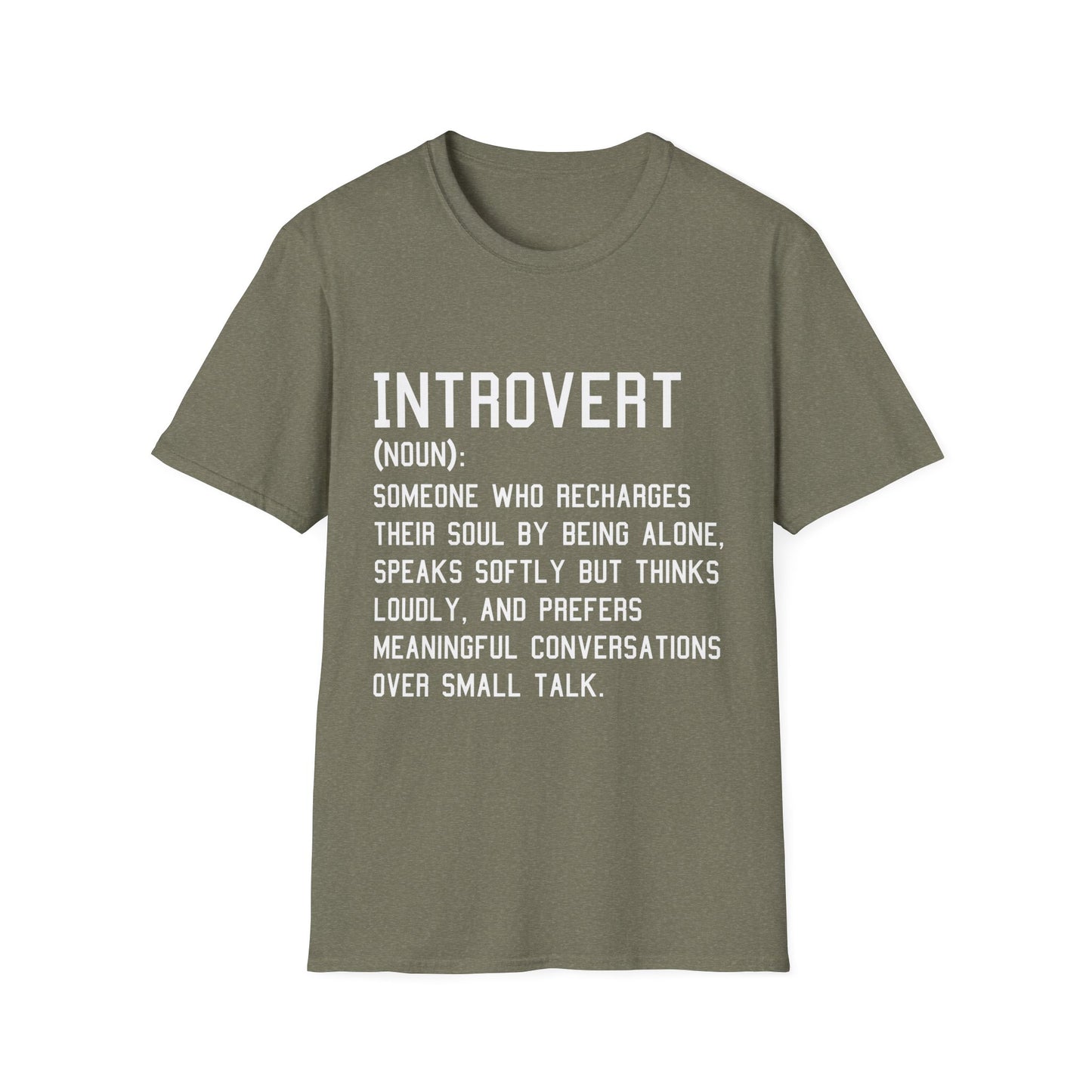Casual Introvert Definition T-Shirt