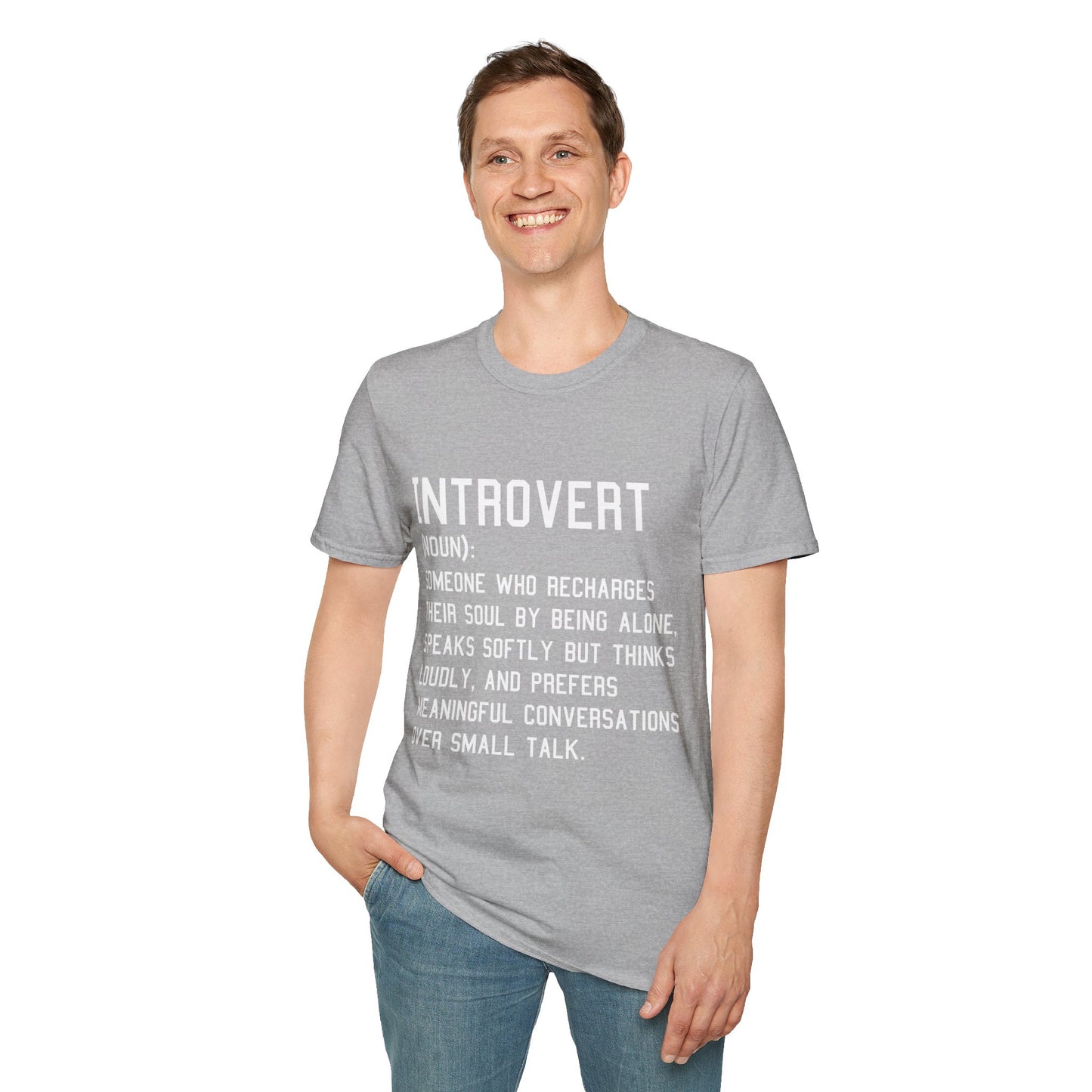 Casual Introvert Definition T-Shirt