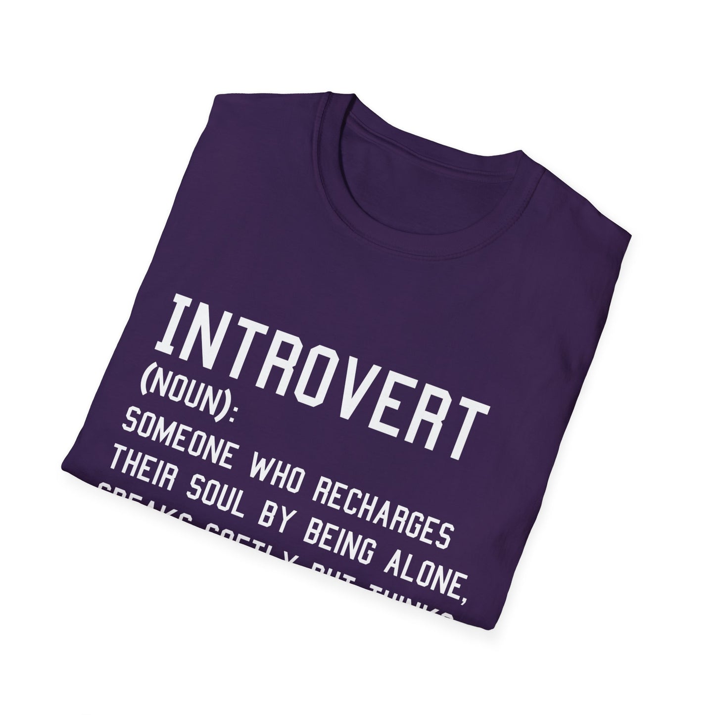 Casual Introvert Definition T-Shirt
