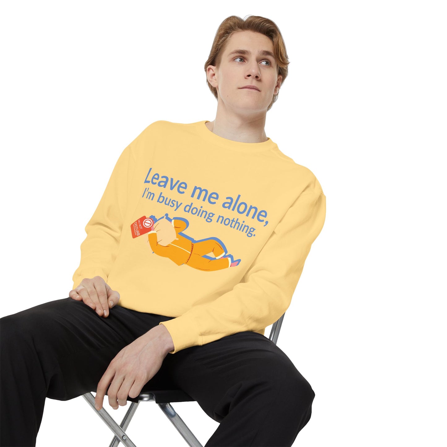 Cozy I'm Busy Doing Nothing Sweatshirt