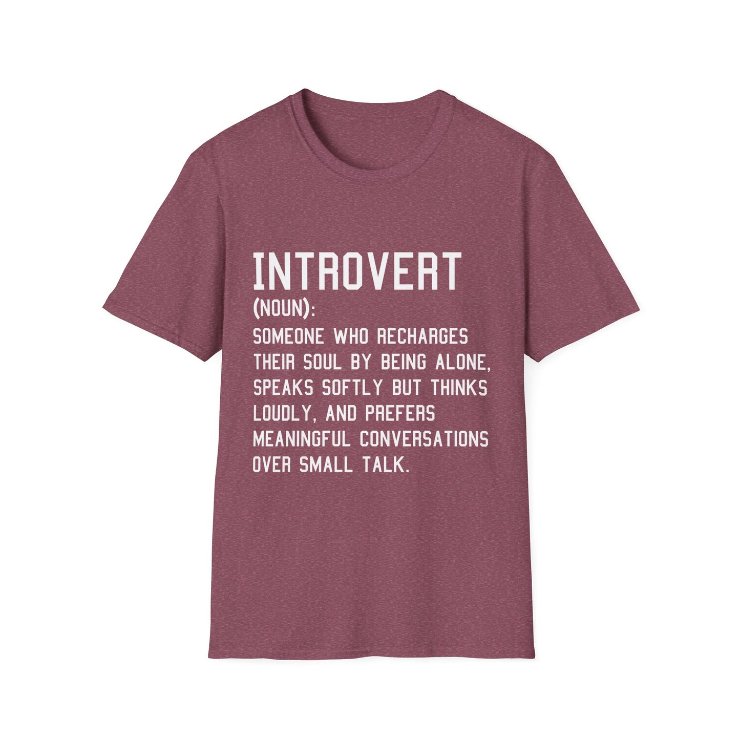 Casual Introvert Definition T-Shirt