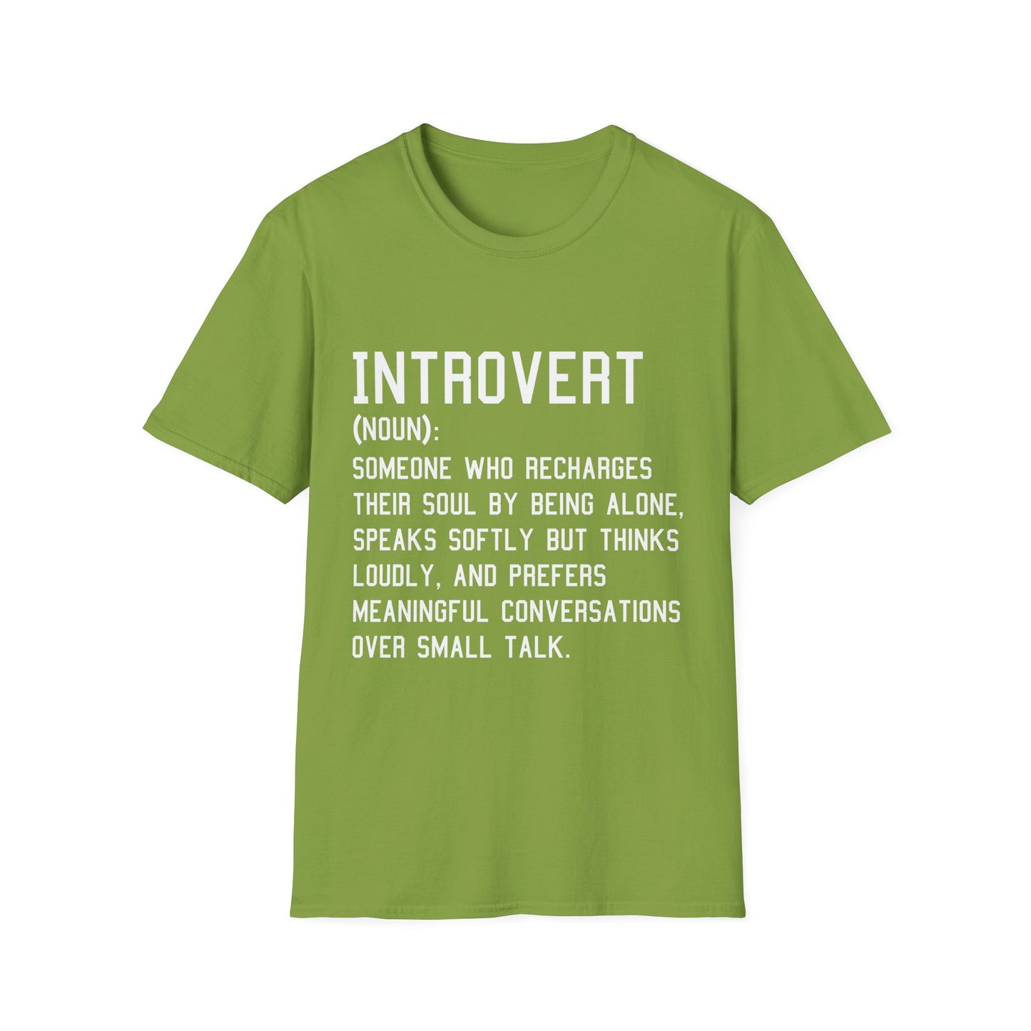 Casual Introvert Definition T-Shirt
