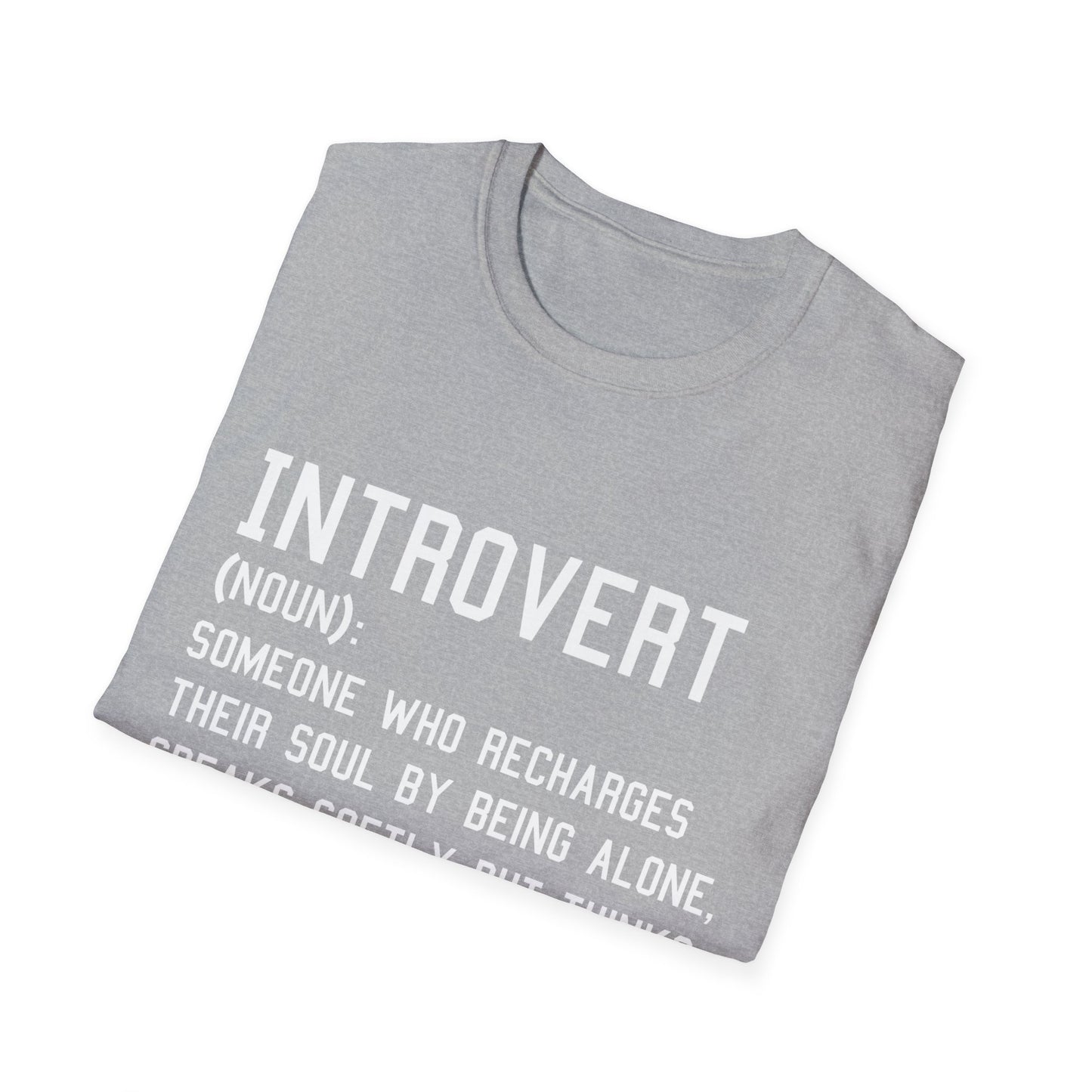 Casual Introvert Definition T-Shirt