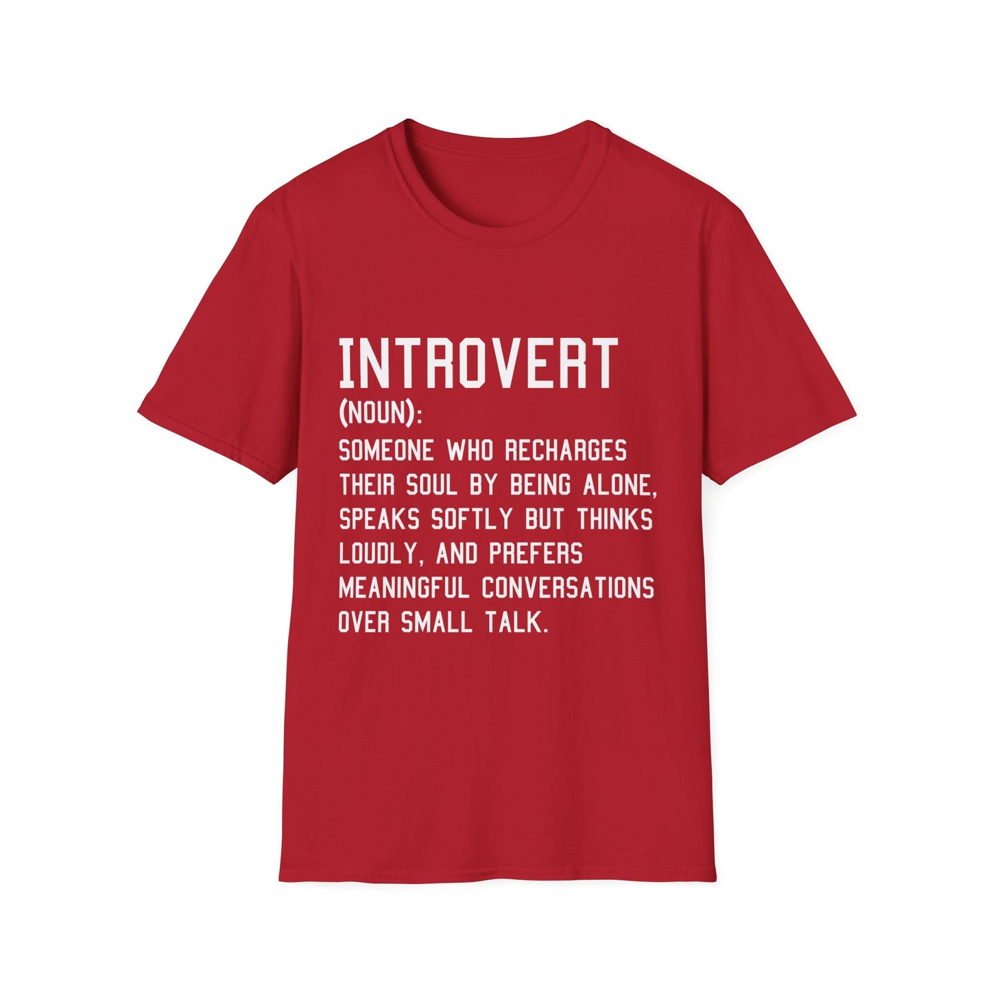 Casual Introvert Definition T-Shirt