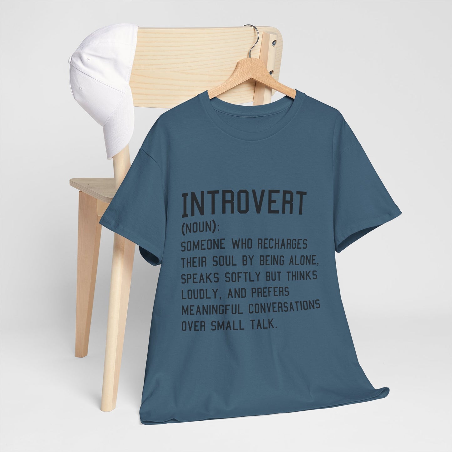 Casual Introvert Noun Definition Tee
